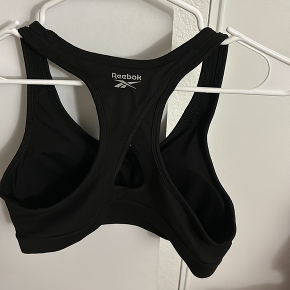 Reebok sports bra, black, worn once; women’s large - Picture 3 of 5